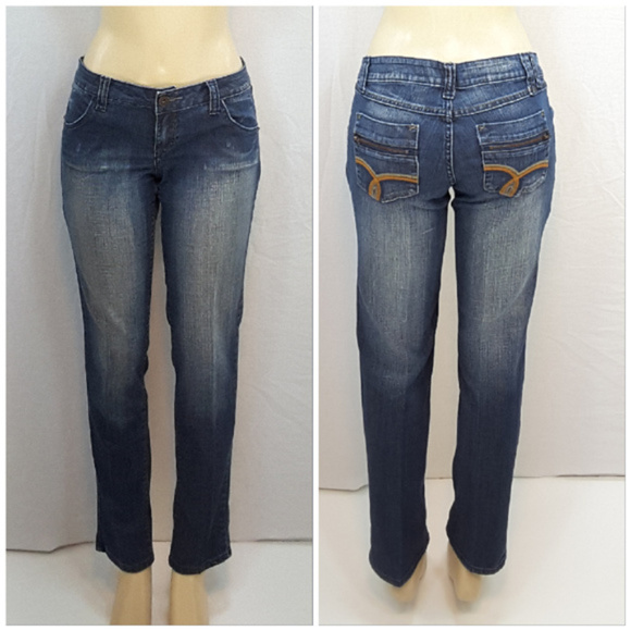 ZANA JEANS, Straight Leg Denim Jeans, size 13 - Picture 5 of 8